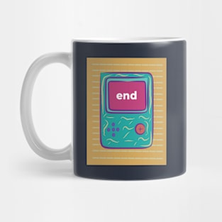 old school game end Mug